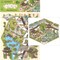 Cute Cat Sticker Landscape Set, Isometric Sticker Scene, Adorabilities
